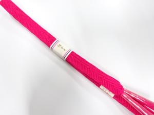 未使用品　正絹　手組帯締め